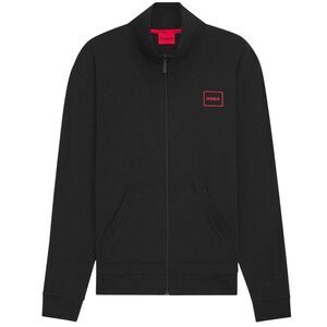 Hugo Mens Laze Plain Sweat Jacket / Black